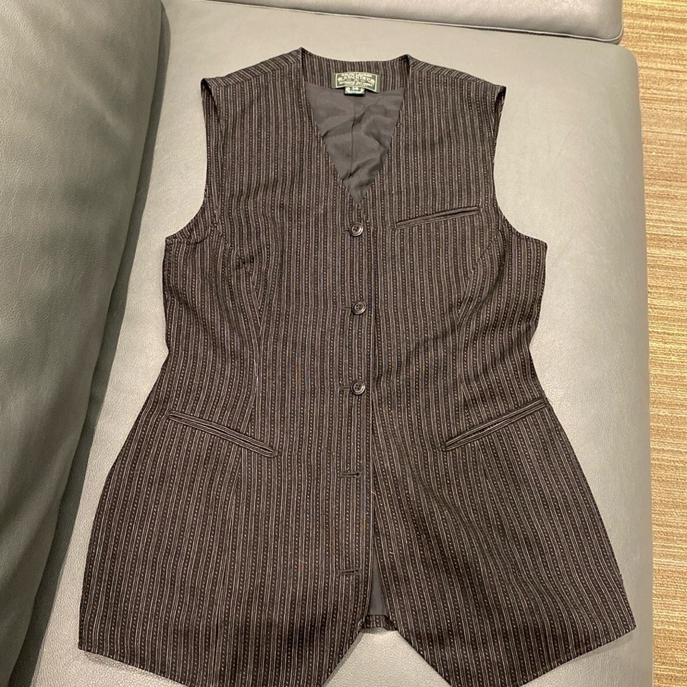 Ralph Lauren country vintage long vest​​​​​​​​​​​​​​​​​